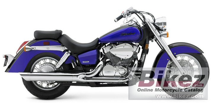 Big Honda shadow aero picture and wallpaper from Bikez.com